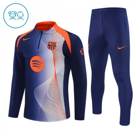 Lasten FC Barcelona Training Huppari Quarter-Zip 2025-26 Sininen